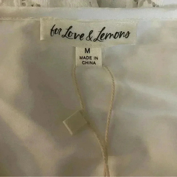 For Love & Lemons Charmaine Midi Skirt Size Medium - Picture 4 of 6